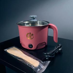 Electric Mini Cooking Pot with Lid – Portable Multi Cooker (1.5L)