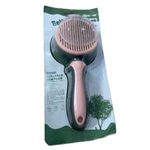Professional Self-Cleaning Slicker Brush for Dogs and Cats – One-Click Hair Removal & Massage Pet Grooming Tool for Deshedding and Undercoat Cleaning
