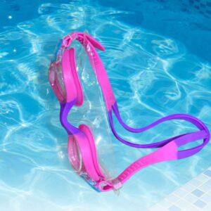 Professional Kids Swim Goggles with Hard Case – Anti-Fog & UV Protection Leak-Proof Swimming Eyewear for Children and Juniors