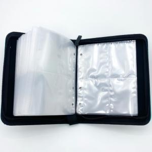 Premium Zippered Trading Card Binder – 4-Pocket Collector’s Album for Pokémon, MTG, & Sports Cards