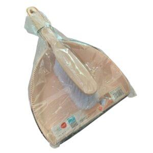 Mini Handheld Broom and Dustpan Set – Portable Desktop Sweeper and Scrubber for Home, Office, and Vehicle Interior