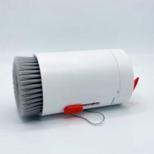 Multifunctional Electronics Cleaning Kit – All-in-One Portable Tool Set for Keyboards, Earbuds, Screens, Lenses, and Gadgets (Sleek White)